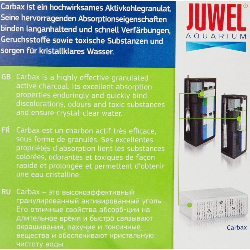 Juwel Carbax M Aquarium Activated Carbon, High