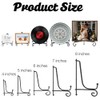 Plate Stands for Display, 4 Pack Iron Display Stand, 6