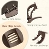 TOEECY Pack of 6 Hair Clips for Women Hair Clip