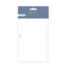 Personal Blank dividers 6 tabs - white