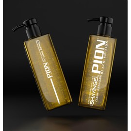 Pion Shaving Gel Black Edition Professional Shaving Care with Maximum Yield and Comfort for Every Day (500 ml (Pack of 1)