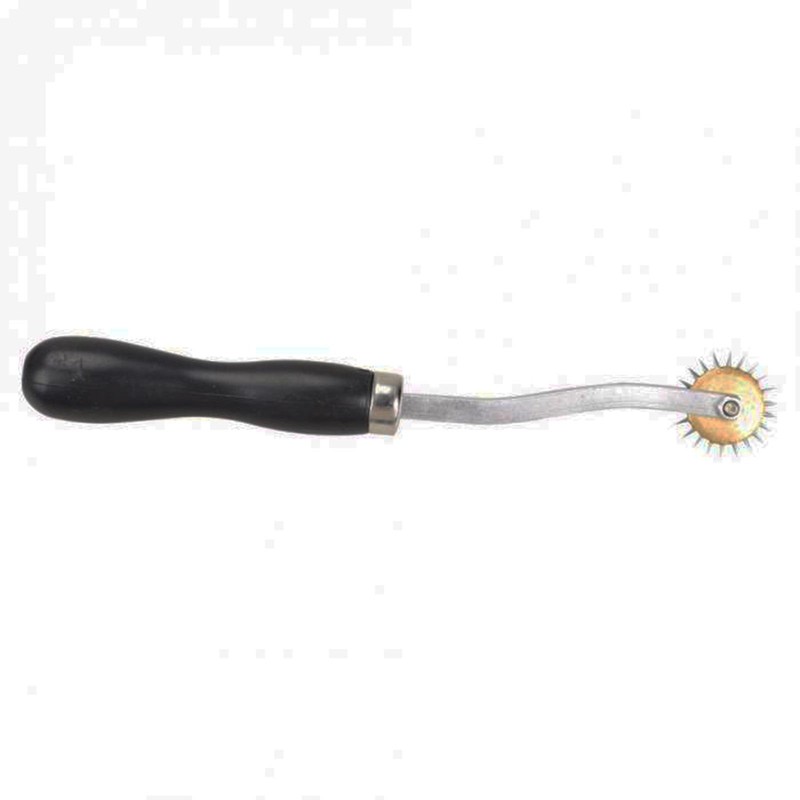 Set di 5 punzoni + rotella dentata per segnare il