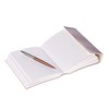 Medium Stitched Leather Journal | 125 Unlined Recycled Paper Pages