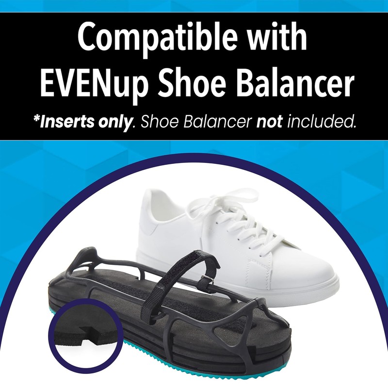 IMPRESA 3 Pack Shoe Inserts for EVENup Balancer/Leveler - 1/4"