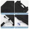 Urine Bag Holder, Catheter Bag Cover with Zipper Pipe Sleeve