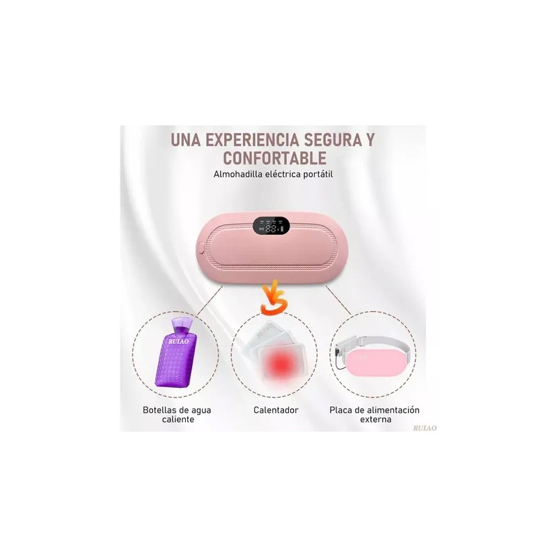 Cinturon Eléctrico Bolsa Termica Para Colicos Menstruales