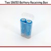 KOOBOOK 5Pcs 18650 Battery Storage Box Plastic Battery Holder Case
