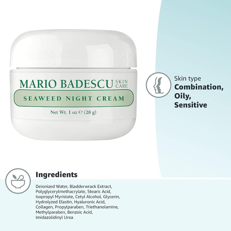 Seaweed Night Cream by Mario Badescu for Women - 1