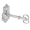 Tbest Antique Classical Drawer Cabinet Wardrobe Cupboard Gate Door Lock