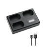 SHEAWA NP-FZ100 Charger, Charging Information Display, Display Included, 3 Simultaneous