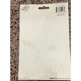 The Peel People NIP NEW Car Decal Sticker White Football Sports Icons Safe