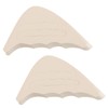 Bojueshaw 4pcs Sponge Shoe Filler Toe,Toe Cushion Fillers,Adjustable Toe Fillers,Soft
