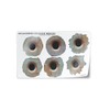 Realistic Bullet Hole (Bullethole) 3D Stickers - Large Caliber Rusty