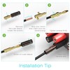 FosPower Banana Plug Connectors [Screw-in / 24k Gold Plated /