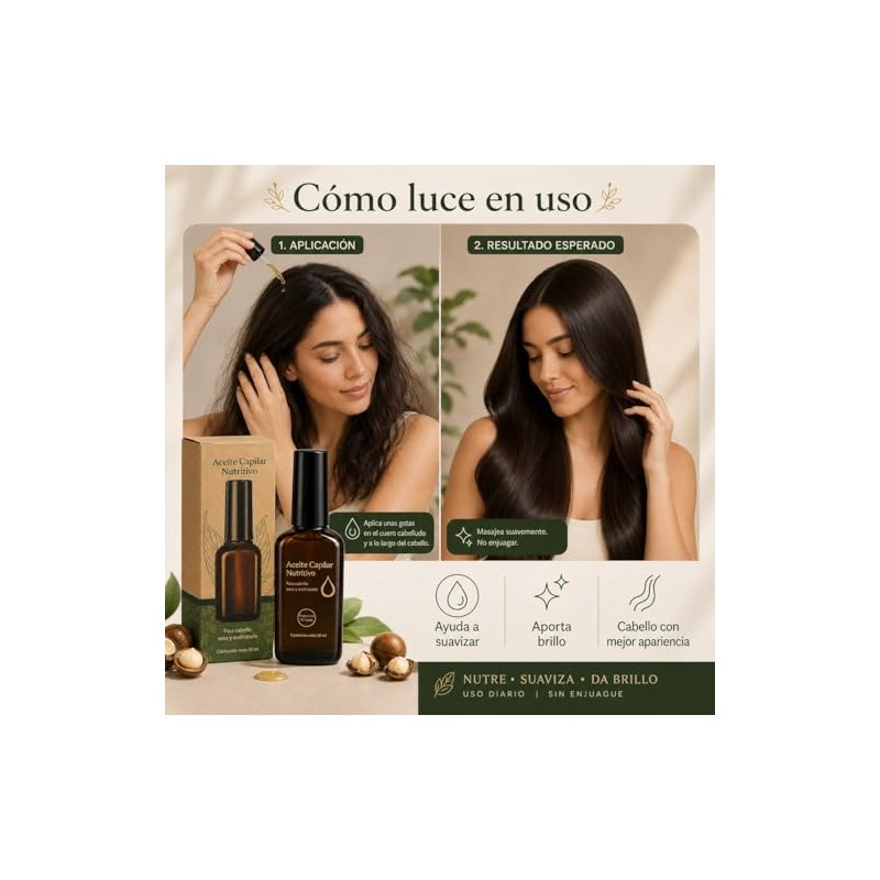2 Morocco Aceite De Argan Tratamiento Capilar Marroquí Multifuncional Para