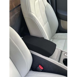 Car Console Covers Plus Handmade in USA Designed for Volvo XC40 2019-2025 Neoprene Auto Armrest Center Console Cover Protector Black