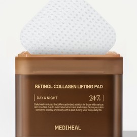 Mediheal Retinol Collagen Firming Pads 100 Sheets / 메디힐 레티놀 콜라겐 탄력 패드 100매