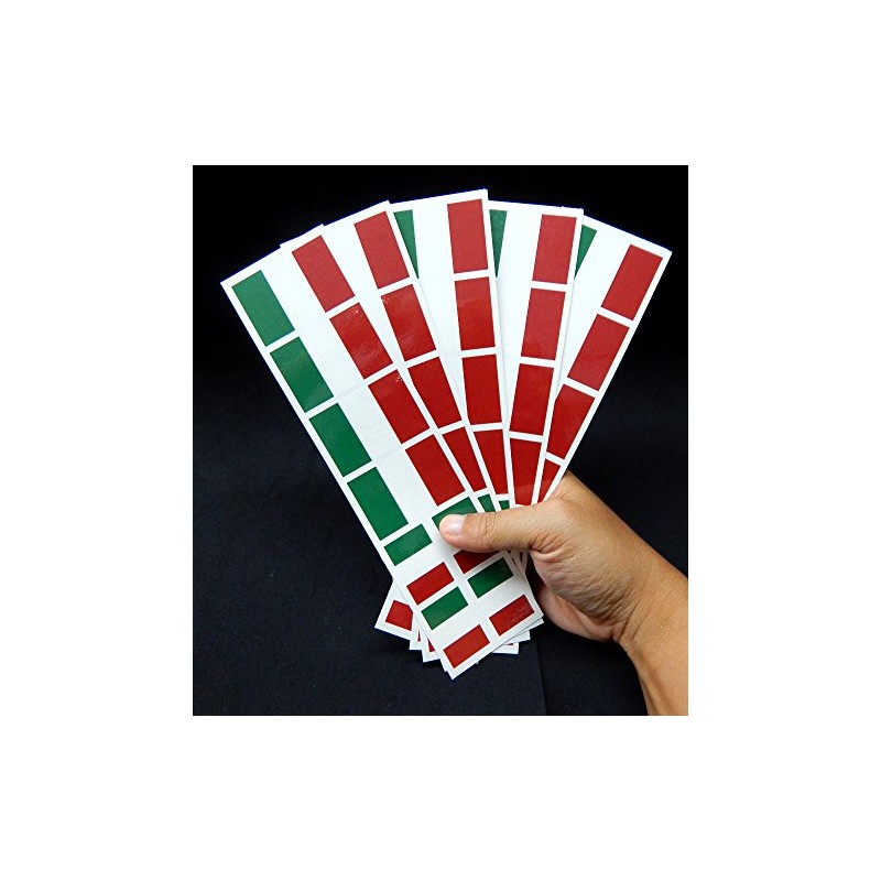 Italian Flag Temporary Tattoos, Italy Party Favors