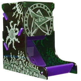 LITKO Cthulhu Dice Tower | Dice Roller | Dice Tumbler | Dice Boot | Compatible with Arkham Horror and Eldritch Horror