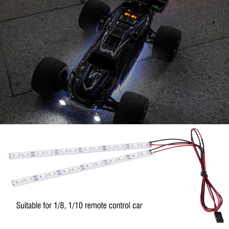 24 LEDs Chassis Light LED Strip 6V for 1/10 1/8
