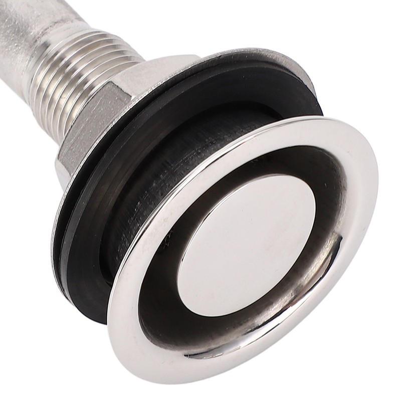 316 Stainless Steel Straight Thru Hull Valve Fitting 16mm Vent