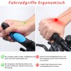 Vjonnl Bicycle Grips Bicycle Handlebar MTB Grips Ergonomic 22 mm