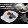 Selenite Crystal Plate Bowl to Charge your Healing Stones -