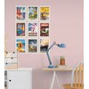 Olivia Samuel 9 x Old Time Travel Posters from A4