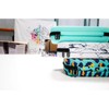 REKMED The MEGA Stethoscope Case - Color: Teal/Purple Cheetah