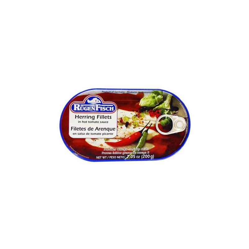 Rugen Fisch Herring & Mackerel Fillets Assorted Sauces (7.05 Ounce