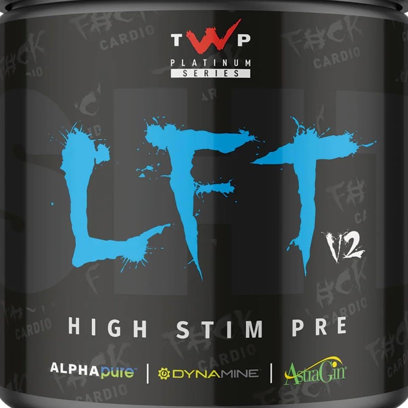 TWP Nutrition Platinum Series LFT V2, High Stim Strong Pre