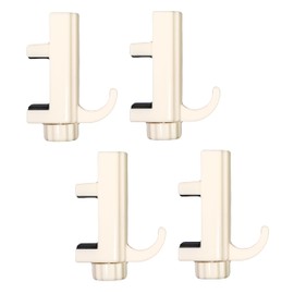 Kamoi Hooks, For Sudare Use, Indoor Use, Set of 4, Supports up to 1.6 inches (40 mm) Thickness, Load Capacity: 4.4 lbs (2 kg) Per Piece, Screw Fixing, No Tools Required, No Drilling Required, ABS