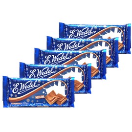 E. Wedel Milk Chocolate (Milk Chocolate, Pack of 5)