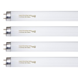 amgolibi 18 Inch 15 Watt U V/A Black Light Bulb F15T8/BL Replacement T8 BL Fluorescent Lamps for 30W Machine 350BL 365-nm Blue Light 4 Count