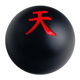 DEWHEL Black/Red Inlay Sphere 4 5 6 Speed Japanese Sky God Manual Shift Knob Shifter Stick 200 Grams Weighted Aluminum M12X1.25 M10X1.5 M10X1.25 M8X1.25