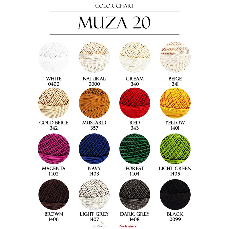 Luxurious Feel Crochet and Knitting Size 20, Fine Thread (908yd