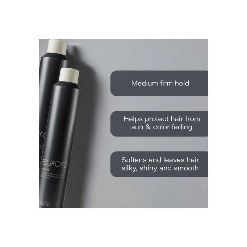 Eufora Elevate Firm Hold Workable Moveable Touchable Finishing Hair Spray