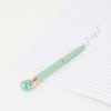 Meyaus 6 Pieces False Pearl Decoration Twist Metal Ballpoint Pen