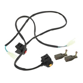 iplusmile 2pcs Motorcycle Kill Switch Ignition Replacement Button for ATV Dirt Bike Fast Response Motor Stop Switch with Durable Design for Off Road Use