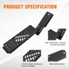 ADTOPI JL Dead Pedal, Gladiator Dead Pedal Left Side Foot