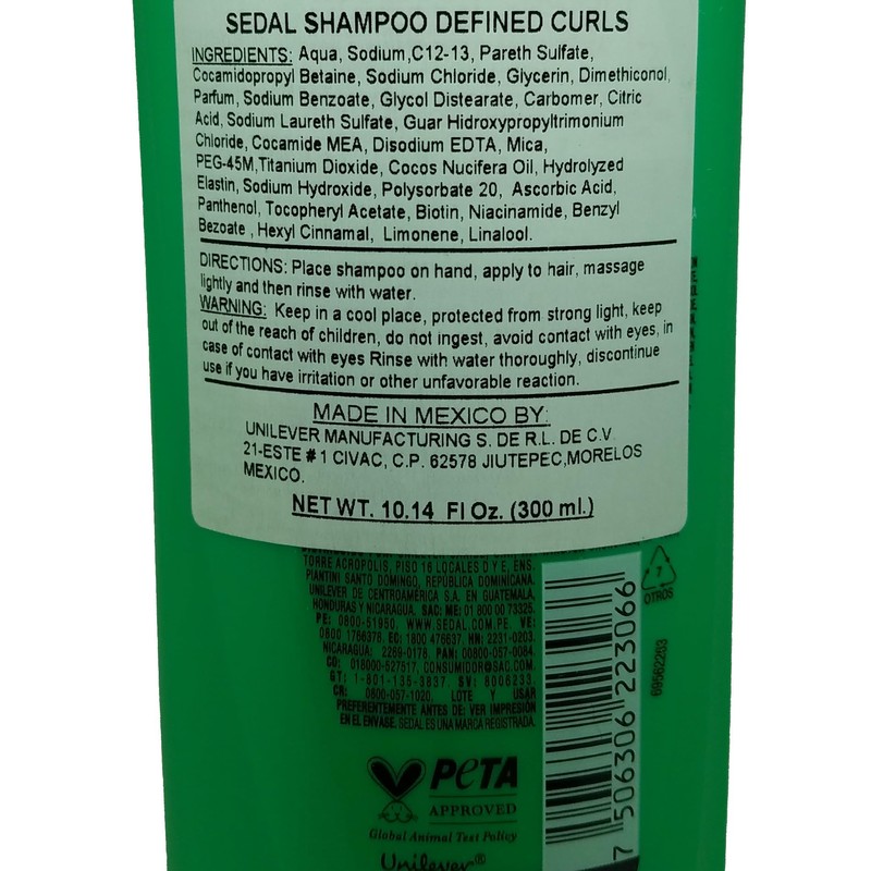 Sedal Rizos Definidos 3 pc Set