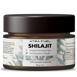 Shilajit Resin Original - 100% Pure Himalaya Mumijo Shilajit (High Dose), 600 mg per Daily Dose, Rich in Fulvin and Humic Acid, 85+ Minerals, No Additives, Vegan & Tested, 50 Servings (30 g)