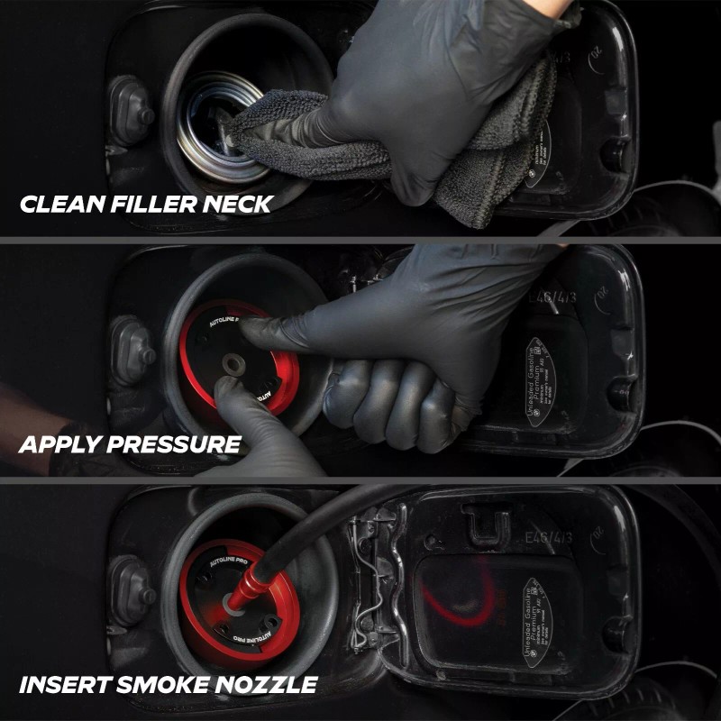 AutoLine Pro Evap Smoke Machine Gas Cap Adapter Automotive Leak