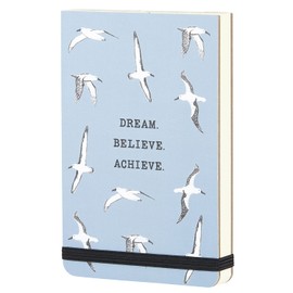 Creative Brands Heartfelt Collection - Coptic Bound Notepad, 3 x 5-Inch, Dream Believe