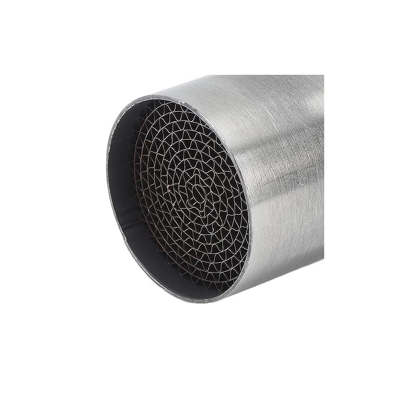 Motorcycle Exhaust Catalytic Converter Stainless Steel Silencer Universal for Motorcycle