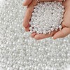 HILELIFE 1500pcs Pearl Beads for Jewelry Making, 4mm 6mm 8mm