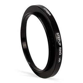 Tiffen 5558SUR 55 to 58 Step Up Filter Ring (Black)