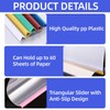 HARY 15PCS Slide Binders A4-1cm Plastic Spine Binding Bars for