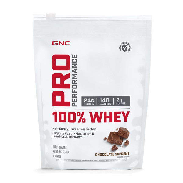 GNC GNC Pro Performance 100% Whey Protein Powder | Supports