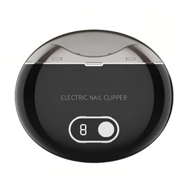 Lancoon Electric Nail Clipper with Trimming 3 Speeds Low Noise Safe Light Fingernail Grinder Nail Scraps Storage Stainless Steel Blade for Kids Adults Seniors